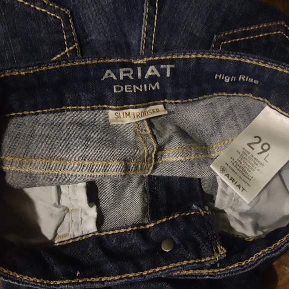 Ariat High Rise Slim Trouser Jeans - Picture 2 of 2